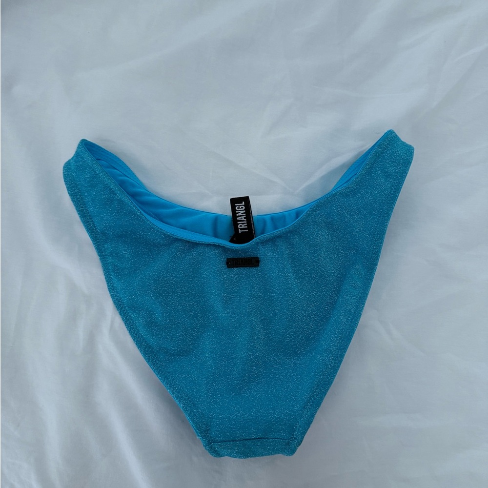 Triangl Swimwear Blue Bikini Bottom